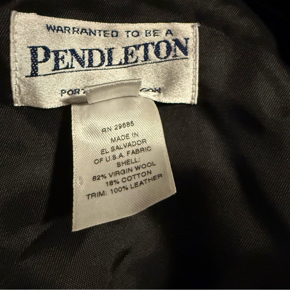 Pendleton Blue Multicolor Patterned Jacket - Picture 12 of 15